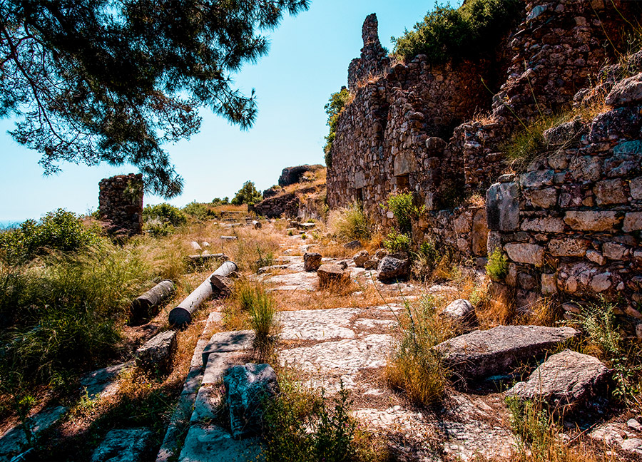 مدينة سايدرا القديمة Syedra Antik Kenti 